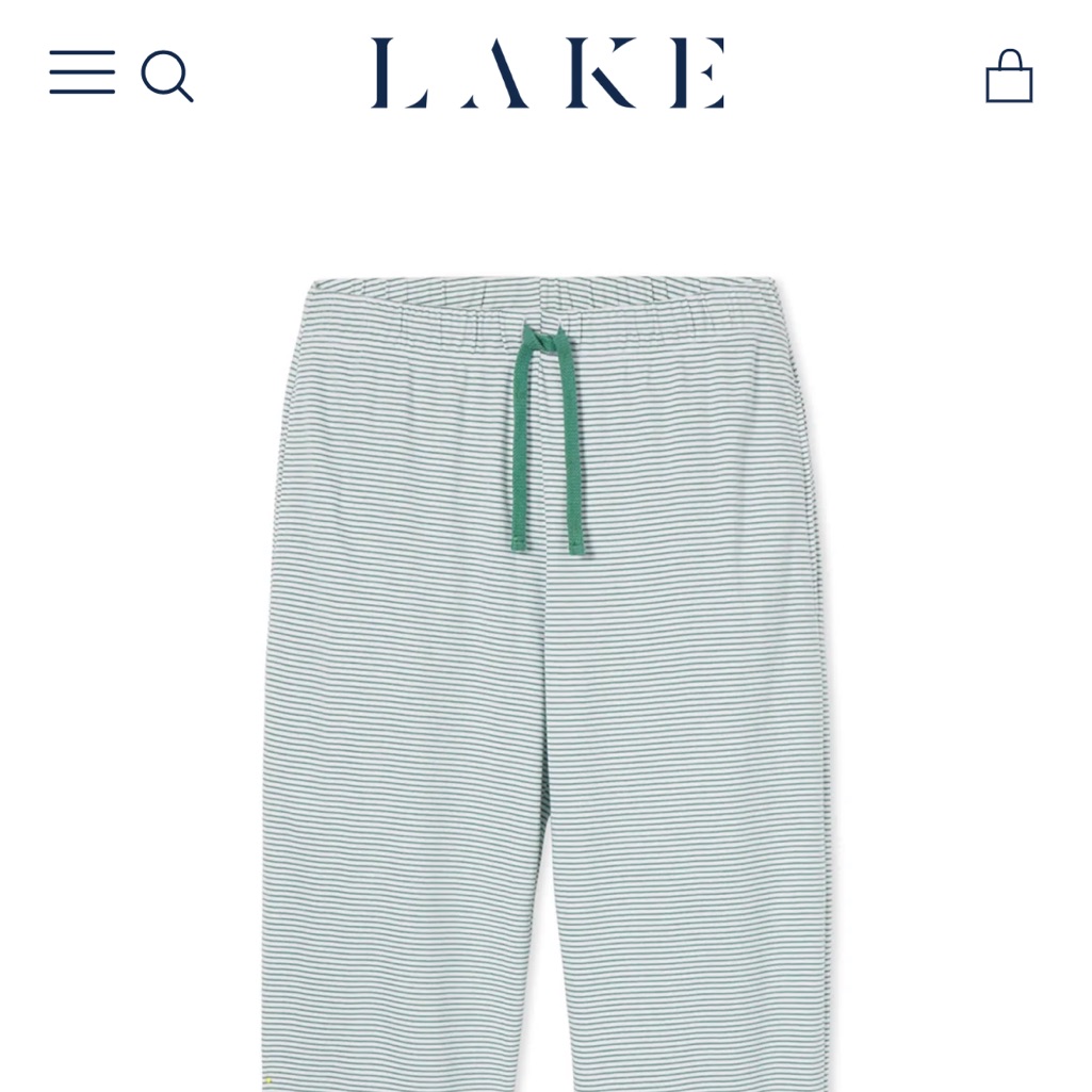 Men’s Medium Lake Pajamas